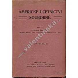 Americké účetnictví souborné (účetnictví, příručka, první republika)