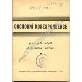 Obchodní korespondence pro I. a II. ročník obchodních akademií