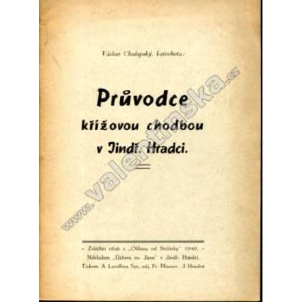 Průvodce křížovou chodbou v Jindř. Hradci (Jindřichův Hradec, Kostel sv. Jana Křtitele, architektura, historie)