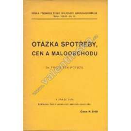 Otázka spotřeby, cen a maloobchodu (ekonomie, obchod, protektorát)