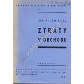 Ztráty v obchodu (edice: Knihovna Ústavu pro vnitřní obchod, sv. 7) [obchod, mj. nedostatky zaměstnanců, neúčelné používání reklamy]