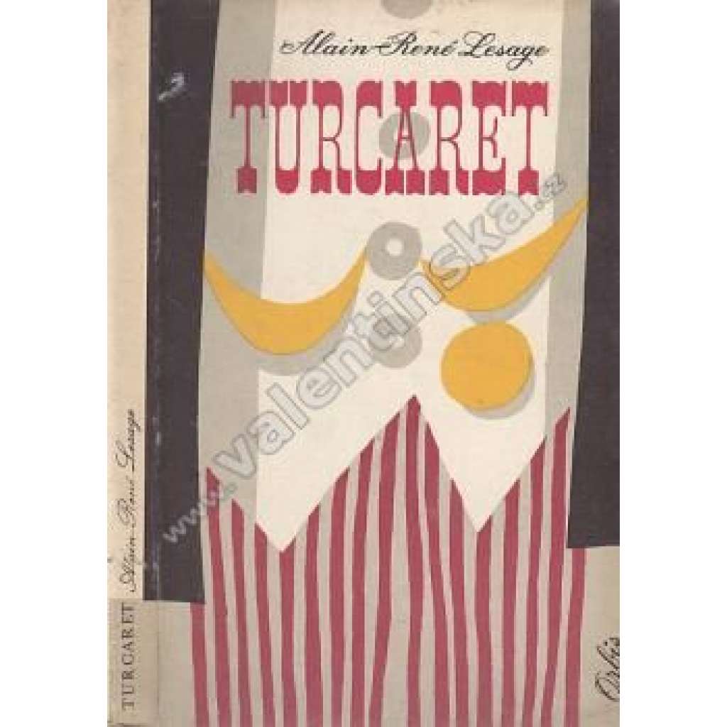 Turcaret (edice: Divadelní hry) [divadelní hra, francouzská komedie; obálka Bohumil Vančura]