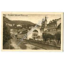 Karlovy Vary Karlsbad Sprudel-Kolonade Vřídlo