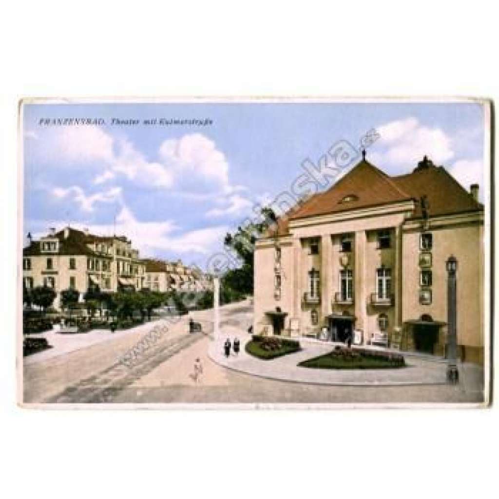 Františkovy Lázně Franzensbad,divadlo