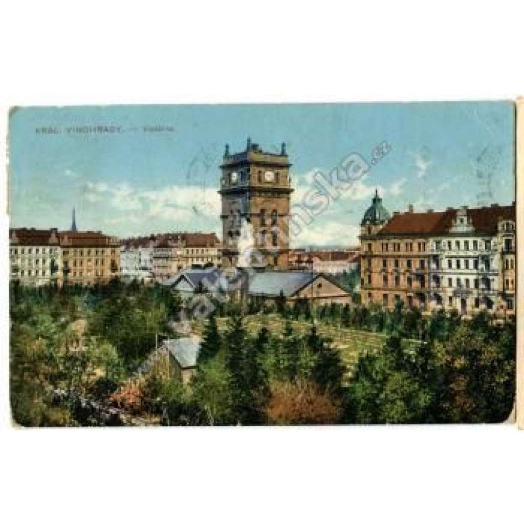 Praha Vinohrady, vodárna průmysl