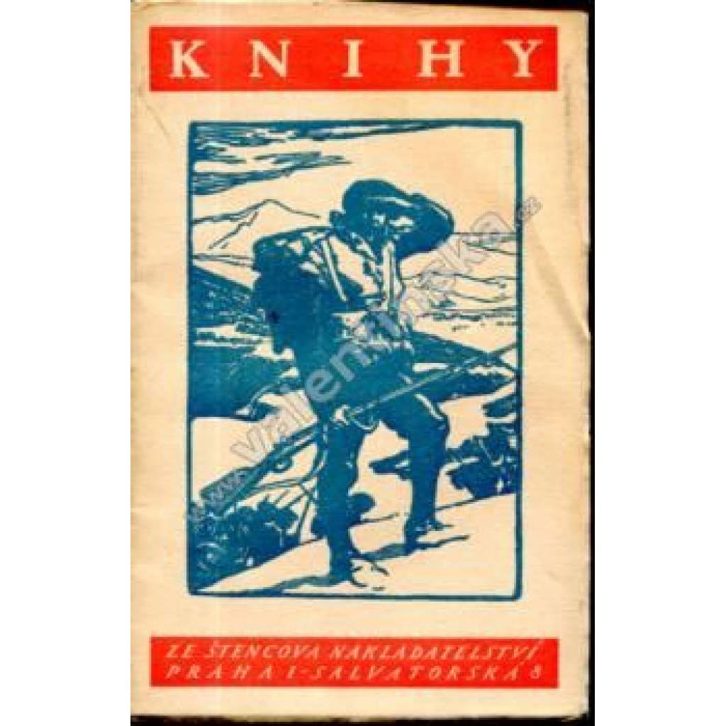 Knihy ze Štencova nakladatelství 1928 (bibliografie, soupis knih, mj. Josef Mánes, Dějepis umění aj.)