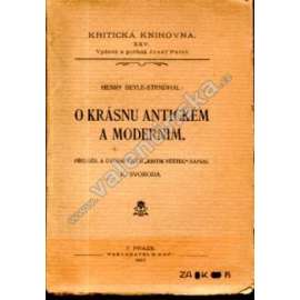 O krásnu antickém a moderním [estetika - Stendhal]