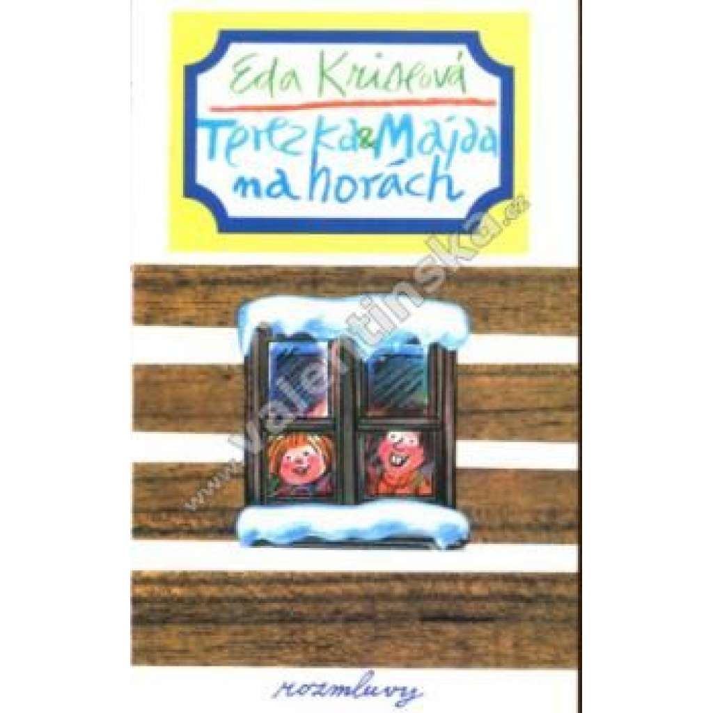 Terezka a Majda na horách (dětská literatura, Rozmluvy, exil; obálka a ilustrace Jan Brychta)