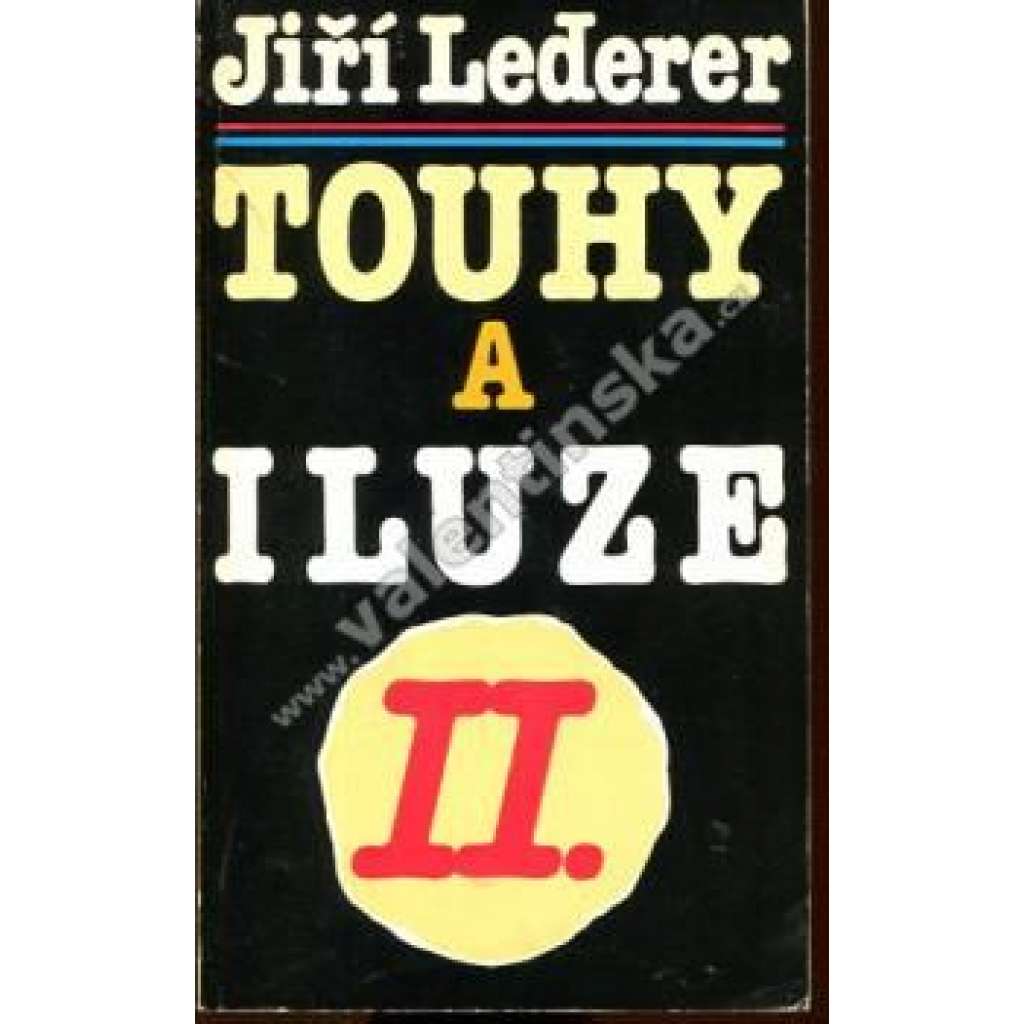 Touhy a iluze, II. svazek (vzpomínky, politika, exilové vydání)