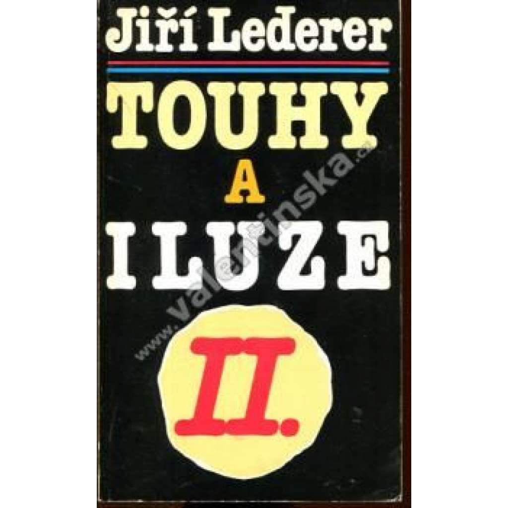 Touhy a iluze, II. svazek (vzpomínky, politika, exilové vydání)