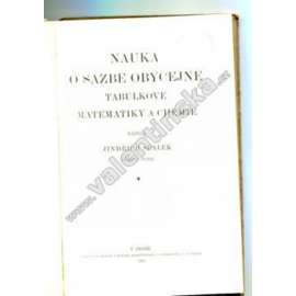 Nauka o sazbě obyčejné tabulkové matematiky a chemie (typografie, polygrafie, sázecí stroj)
