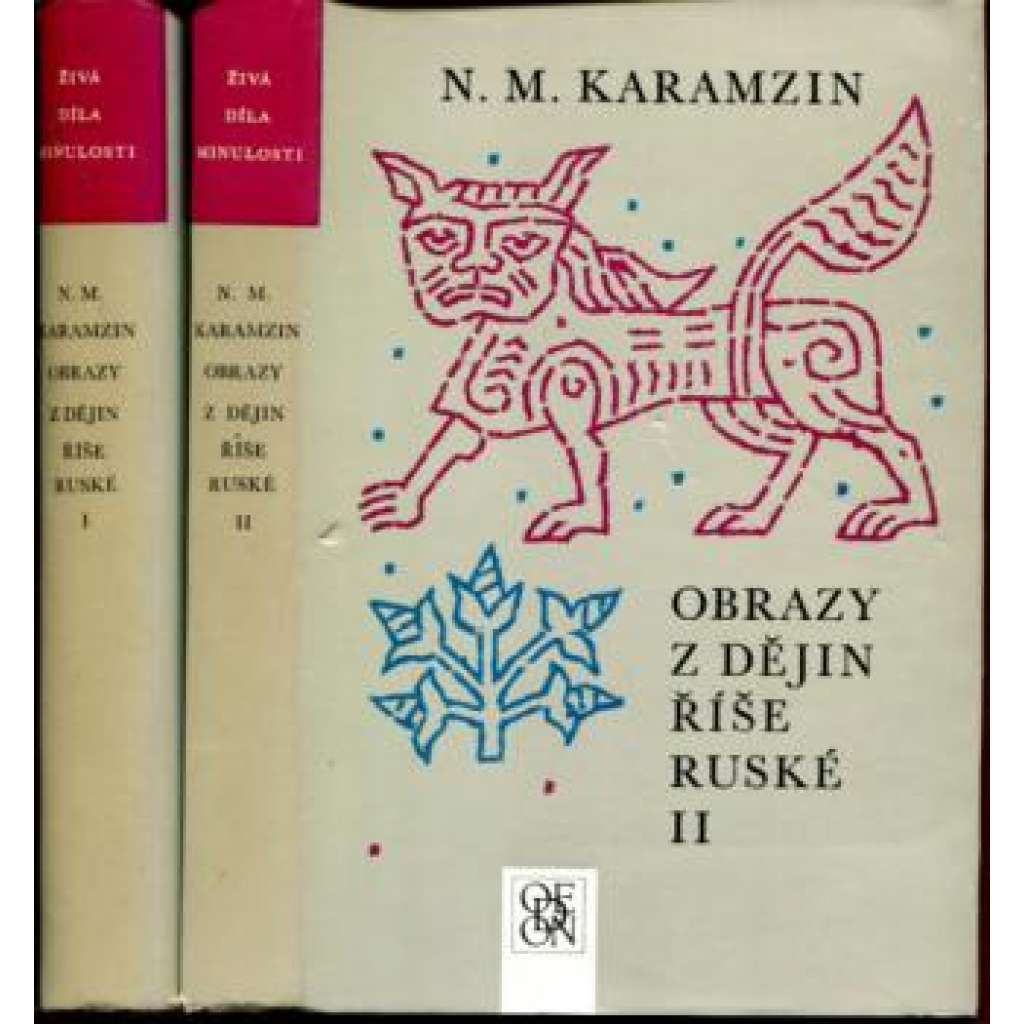 Obrazy z dějin Říše ruské I. a II. (2 svazky) [Živá díla minulosti; Dějiny Ruska od středověku do roku 1612, do nástupu Romanovců; Rusko]