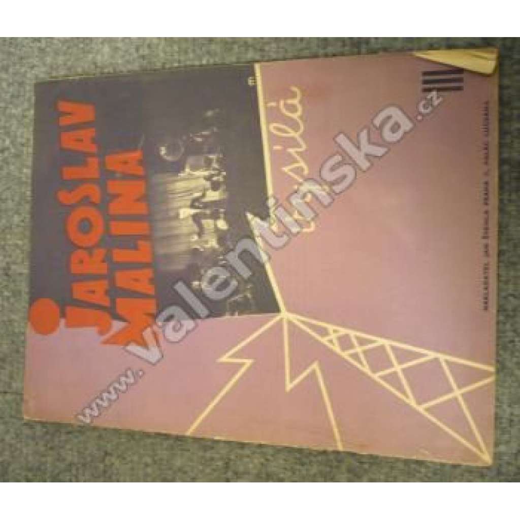 Jaroslav Malina vysílá, III. část (noty, zpěv, piano - klavír; obálka avantgarda)