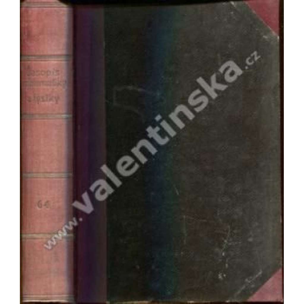 Časopis.... matematiky a fysiky, r. 64 (1934-35)