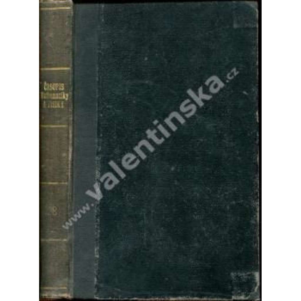 Časopis.... mathematiky a fysiky,  XXVIII. (1899)
