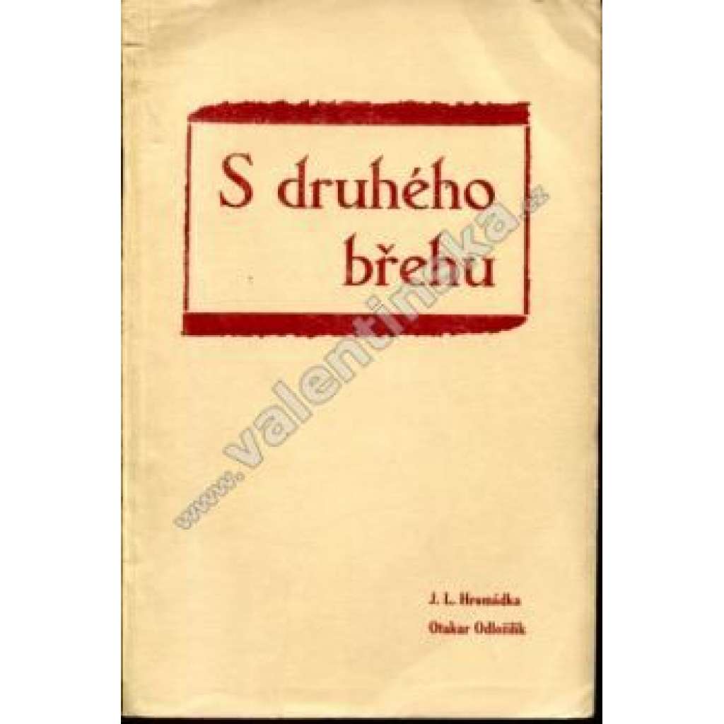 S druhého břehu (exilové vydání!)
