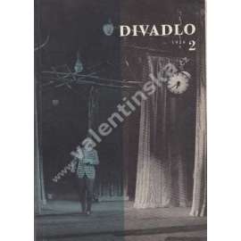 Divadlo - únor/1958 (časopis, mj. Situace a poslání české divadelní vědy, Drama a režisérův sloh, Poznámky o polském divadle; fotografie J. Pařík, Svoboda; obálka Libor Fára)