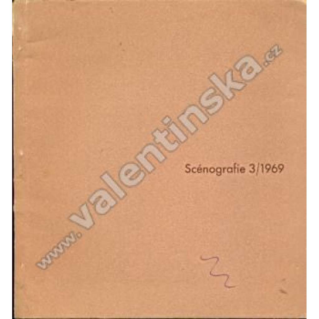 Scénografie 3/1969 (časopis, divadlo, mj. Vznik a vývoj oděvu. Dějiny západní módy od pravěku do dnešní doby, Divadelní kostým jako duchovní výraz dramatu)