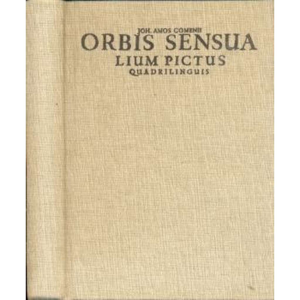 Orbis Sensualium Pictus (reedice 1989)