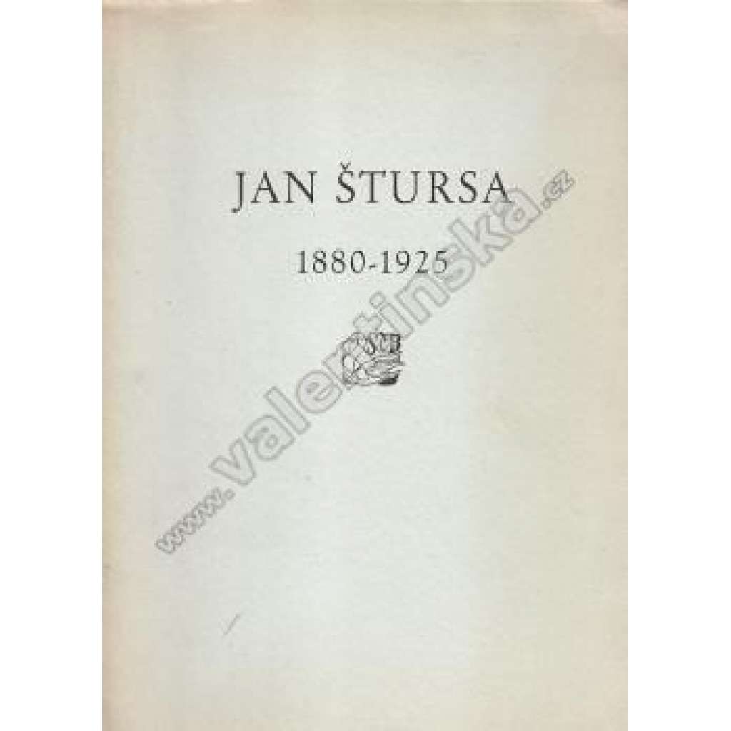 Jan Štursa. 1880 - 1925