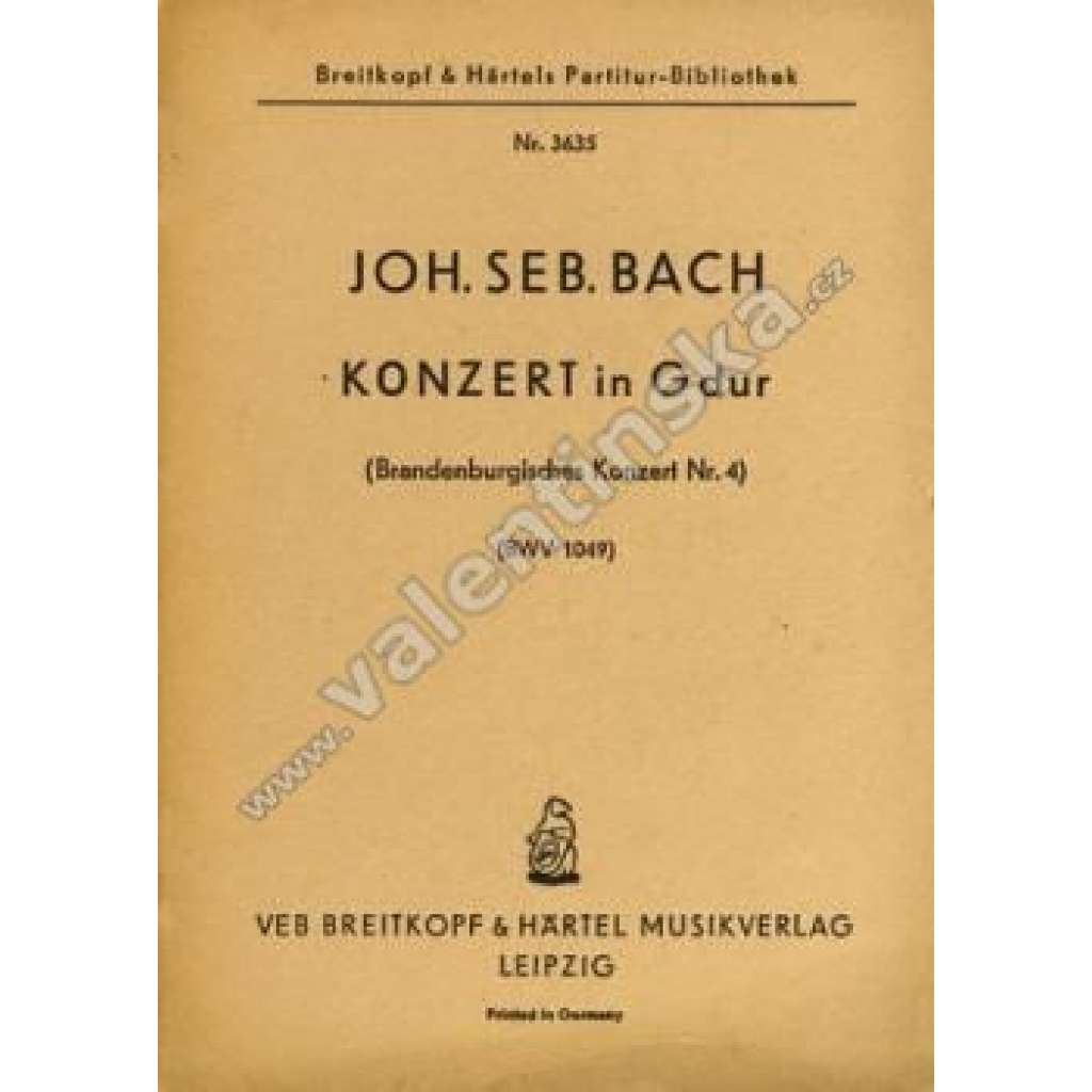 Konzert in G dur (koncert, komorní orchestr, symfonie)