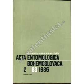 Acta entomologica bohemoslovaca, 2/1986 (časopis, entomologie, příroda, hmyz)