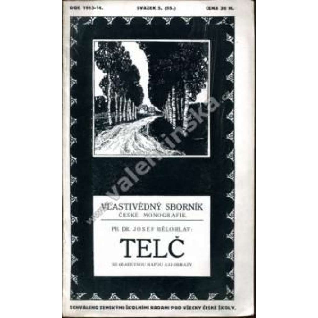 Telč Vlastivědný sborník, české monografie.