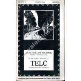 Telč Vlastivědný sborník, české monografie.