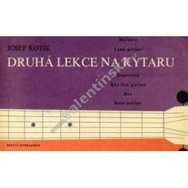 Druhá lekce na kytaru (Hudba, noty, kytara, příručka)