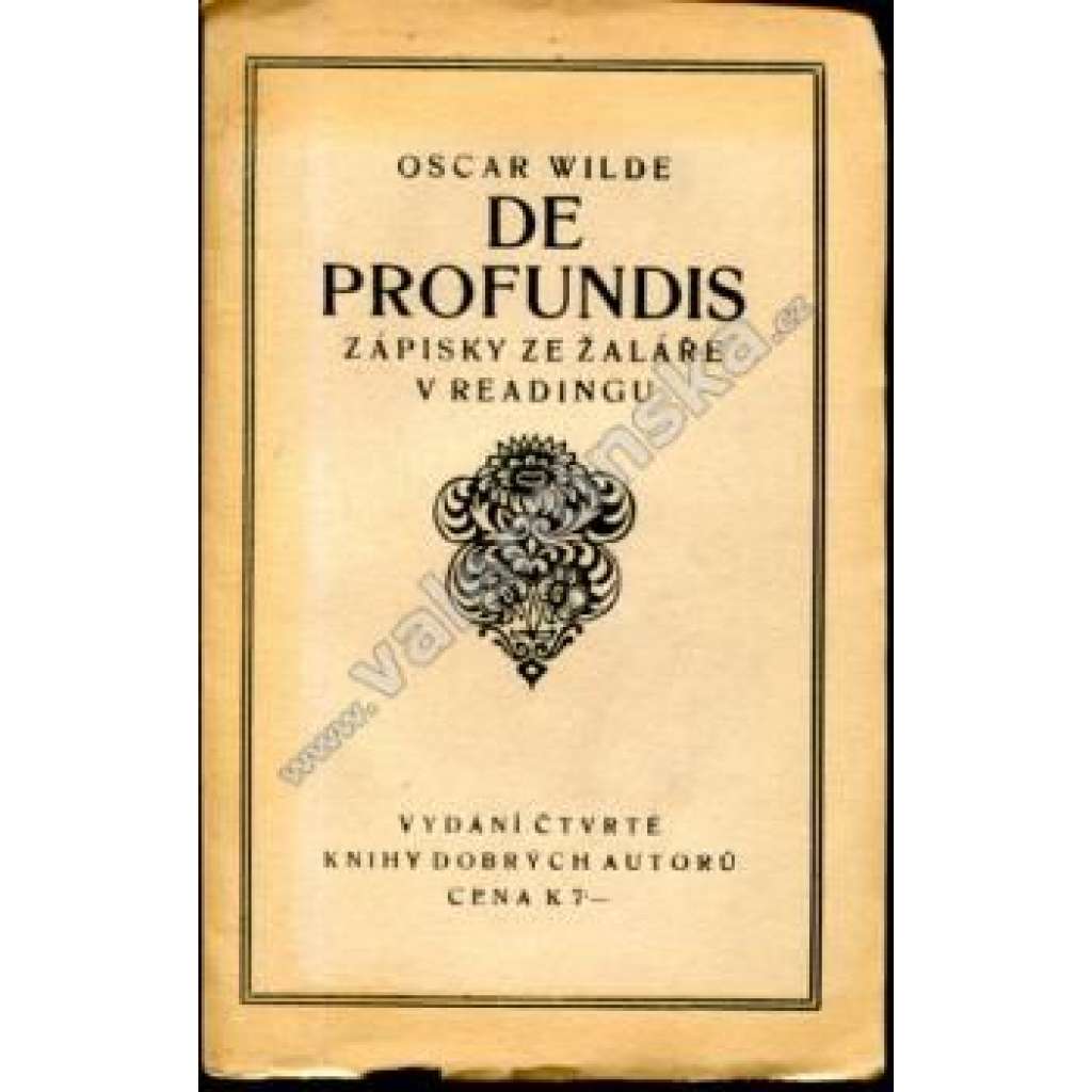 De profundis (Oskar Wilde)