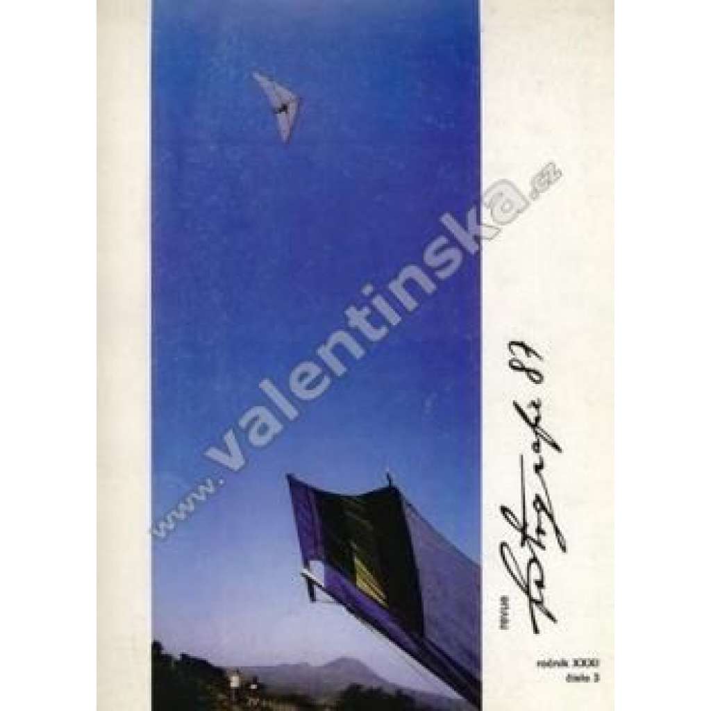Revue Fotografie 87. Ročník XXXI. Číslo 3 (časopis, mj. V. Birgus - Subjektivní dokument J. Husáka; Jaroslav Rössler; Tělo v čs. fotografii 1900-1986; fotografie F. Drtikol, V. Chochola, V. Reichmann, T. Stano, J. Rössler)