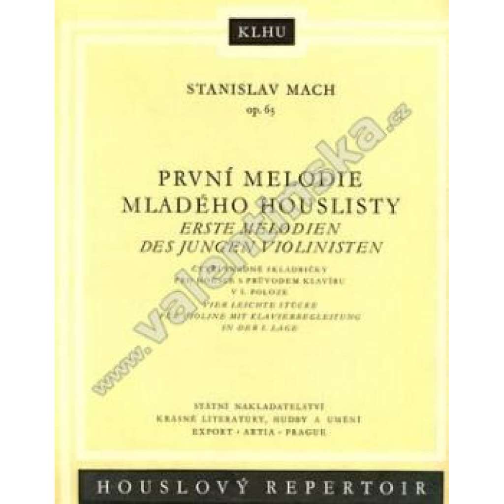 První melodie mladého houslisty