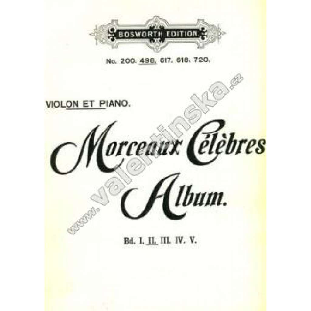 Morceaux Célébres II.