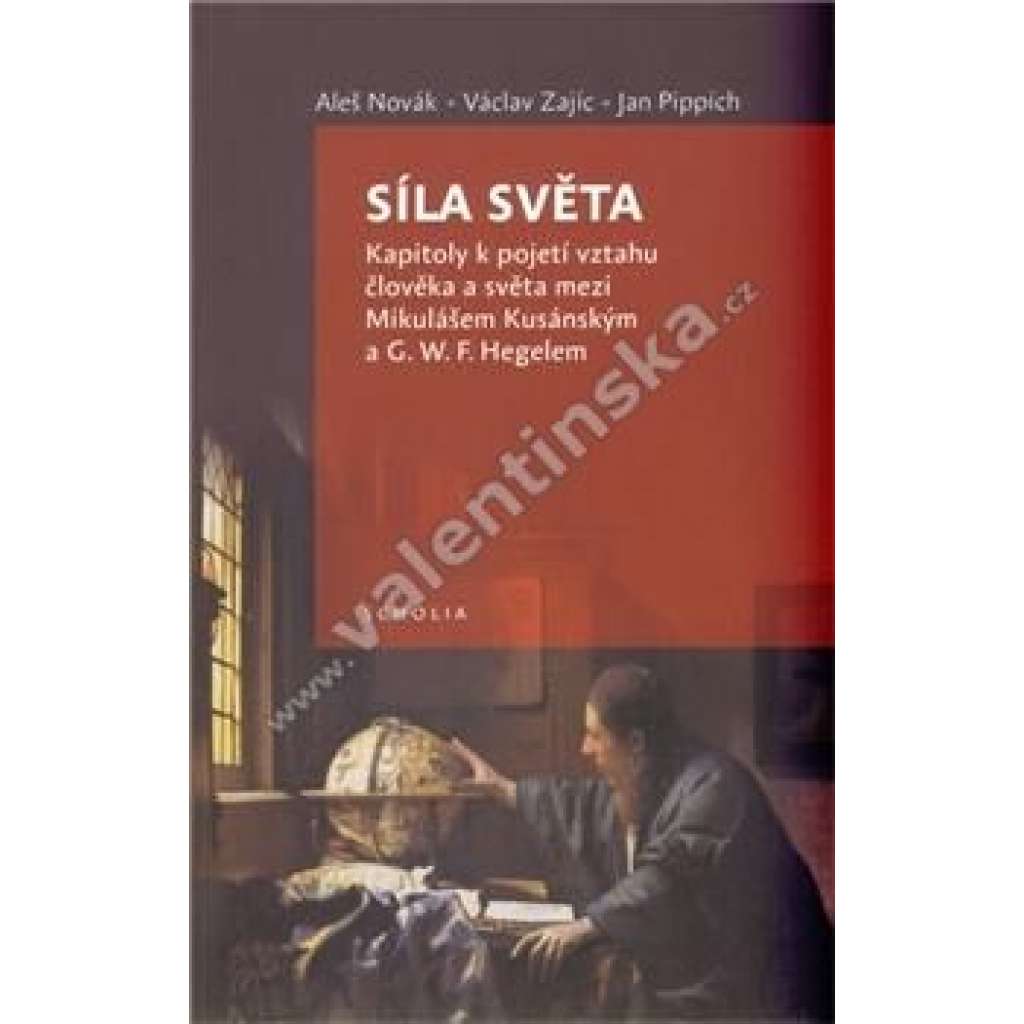 Síla světa - kapitoly o pojetí vztahu člověka a a světa ( Mikuláš Kusánký ,Hegel)