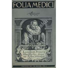 Folia Medici. III.ročník. sešit č.4, 1937