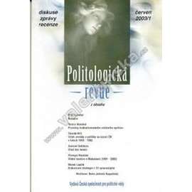 Politologická revue 1/2003 (časopis, politika, mj. Korupce; Proměny československého volebního systému; Vztah armády a politiky na území ČR v letech 1918-1992; Vládní koalice v Makedonii)