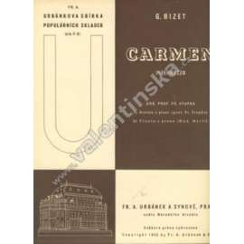 Carmen. Intermezzo (noty, housle, piano - klavír, flétna)