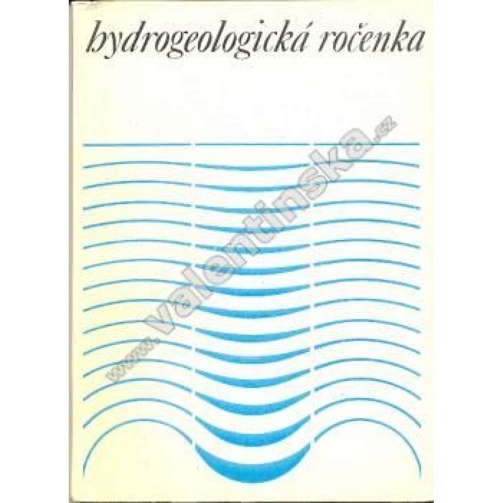 Hydrogeologická ročenka 1968