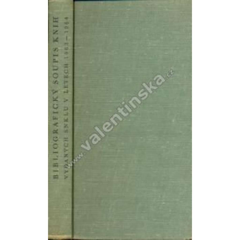 Bibliografický soupis SNKLU 1963-1964