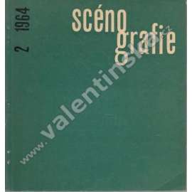 Scénografie 2/1964 (časopis, divadlo, mj. Současné jevištní výtvarnictví, Divadlo s kruhovou scénou, Sean Kenny, Pro a proti točně)