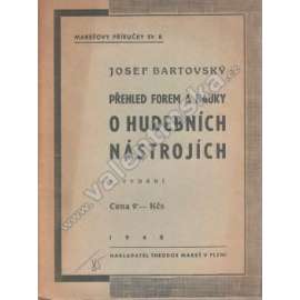Přehled forem a nauky o hudebních nástrojích (edice: Marešovy příručky, sv. 8) [hudba, teorie, hudební nástroje]