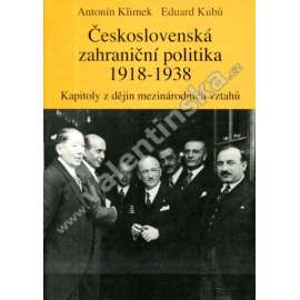 Československá zahraniční politika 1918-1938