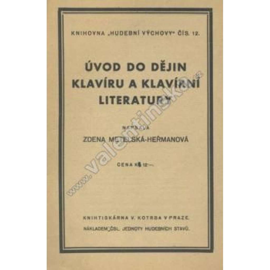 Úvod do dějin klavíru a klavírní literatury (hudba, piano, historie)