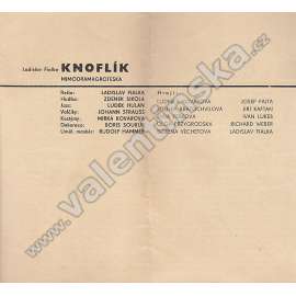 Knoflík (divadelní program) (Divadlo Na zábradlí, divadelní hra, mj. Ladislav Fialka, Ivan Lukeš, Jana Pešková)