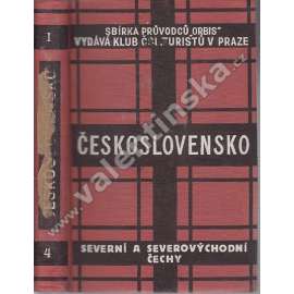 Severní a severovýchodní Čechy (edice: Průvodce po Československé republice, sv. 4) [cestopis, průvodce, mj. i Liberec, Český ráj, Krkonoše, Orlické hory, Kladsko]