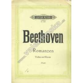 Romanzen (noty, housle a klavír - piano)