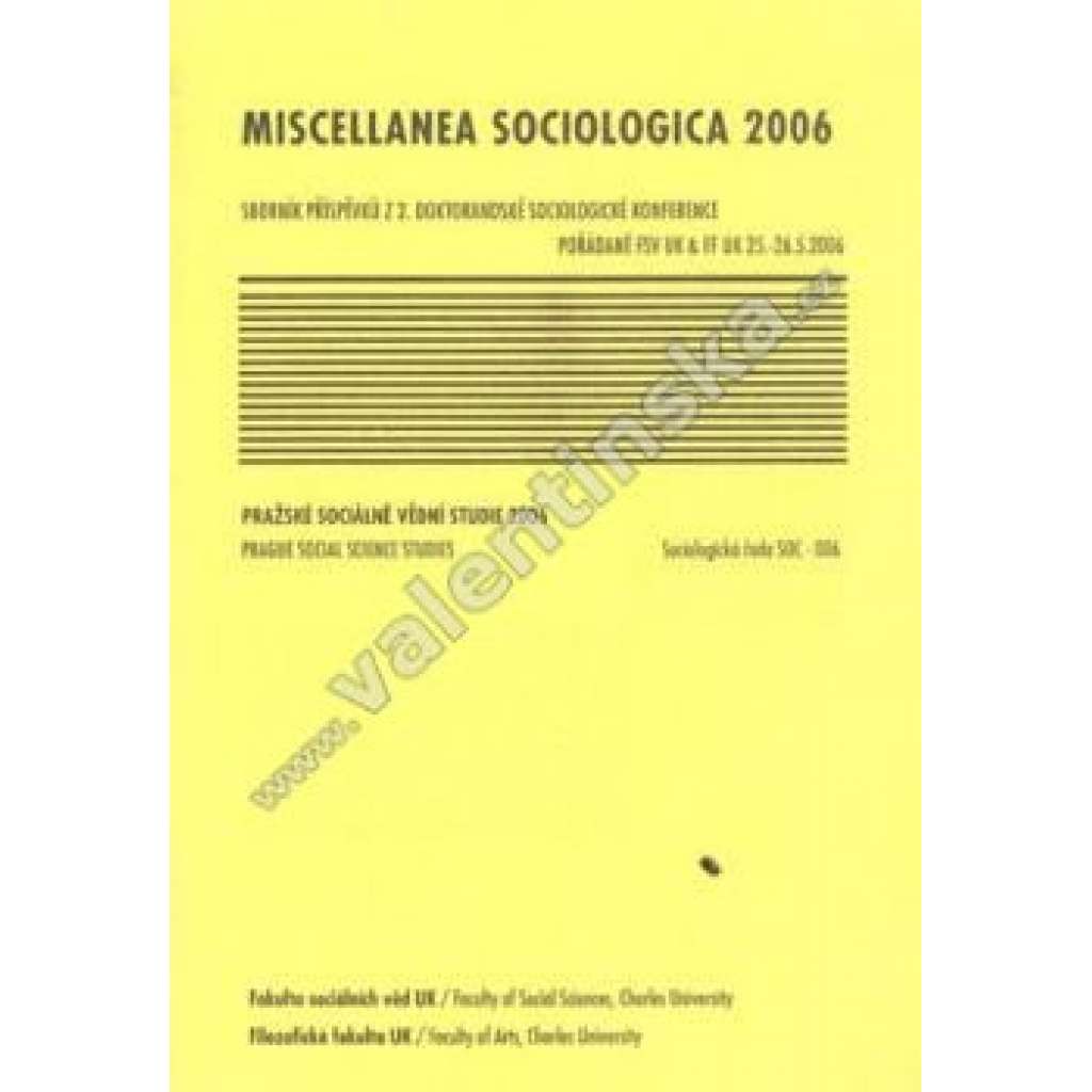 Miscellanea Sociologica 2006