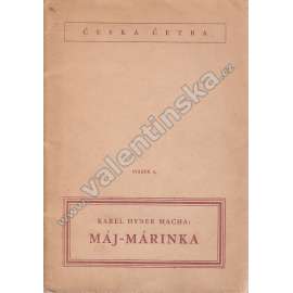 Máj - Márinka - protektorátní vydání
