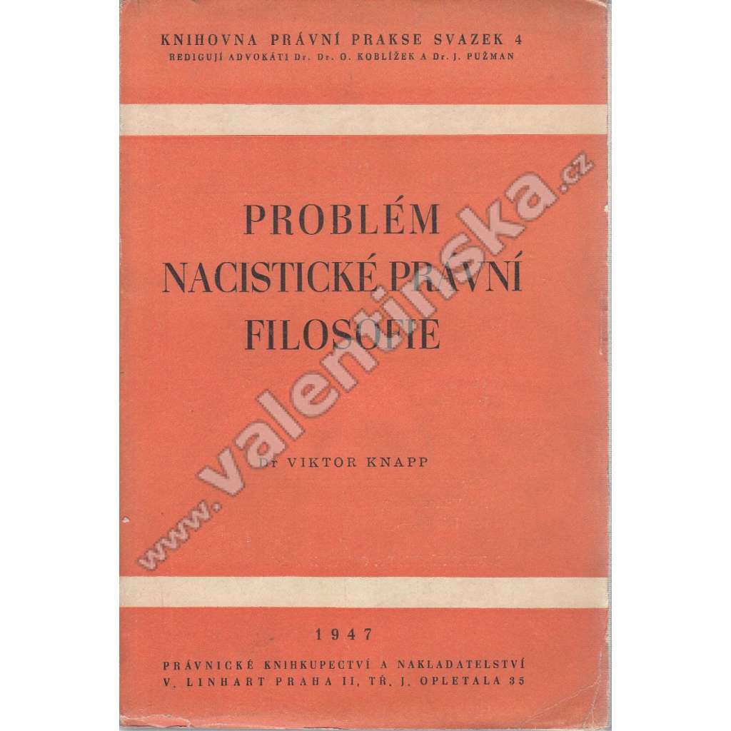 Problém nacistické právní filosofie