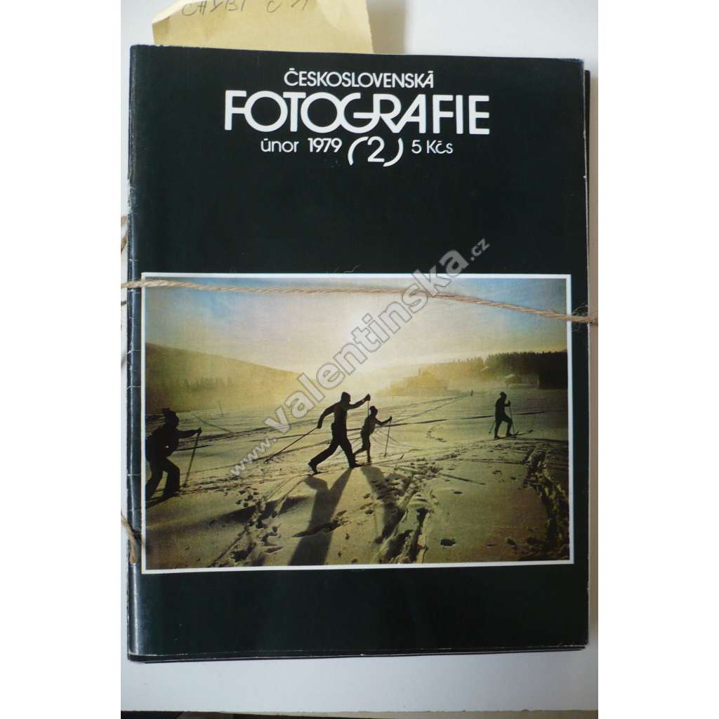 Časopis Československá fotografie,1979 (O fotografii Josef Sudek; Úvahy o kýči; Kabinet Jaromíra Funkeho; Alexandr Rodčenko; Dětství na fotografiích D. Hochové; David Bailey; Brassai)